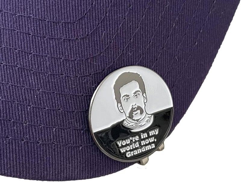 Balanced Co. . Funny Golf Hat Clip with Enamel Magnetic Ball Marker - Image 2